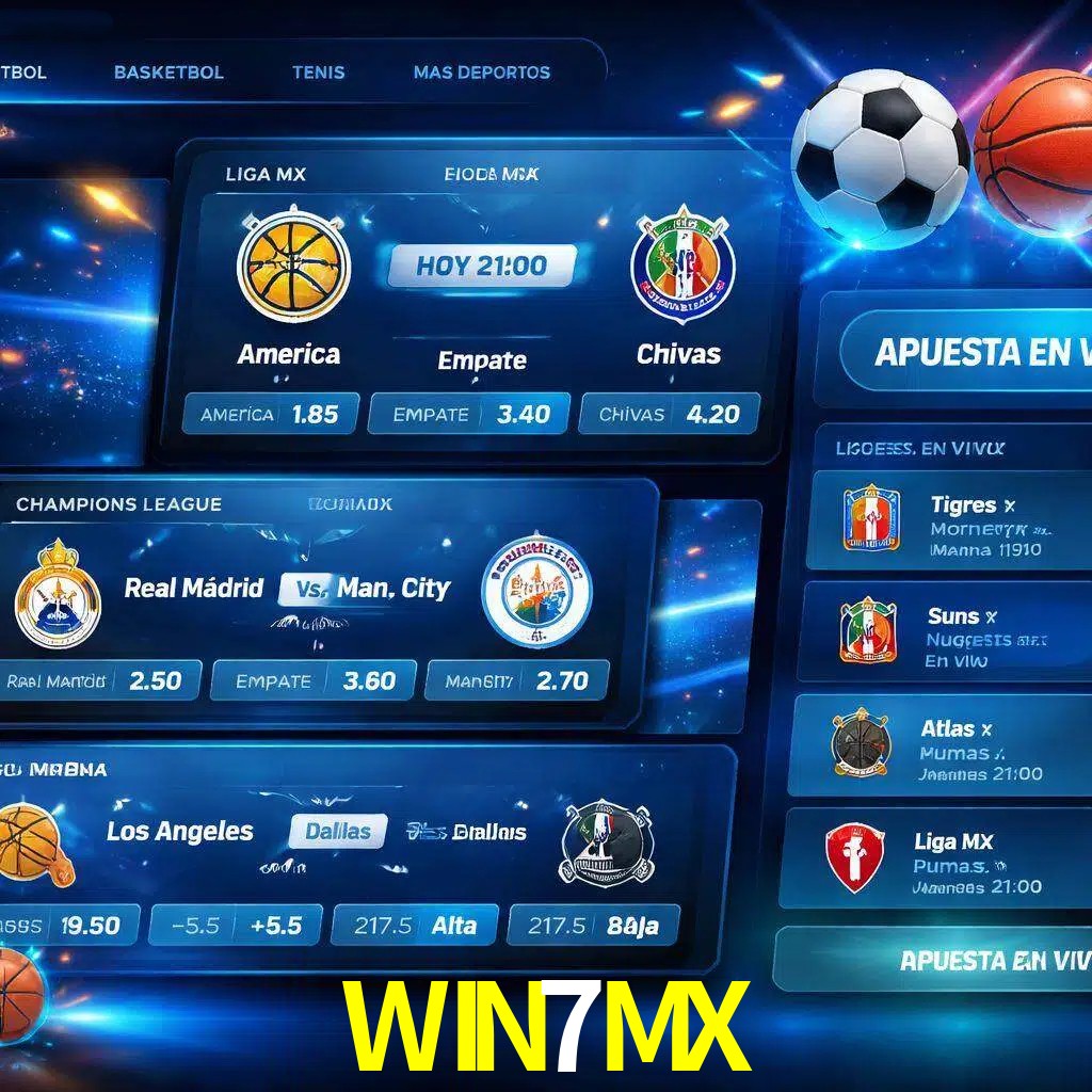 Mercados de apuestas deportivas WIN7MX para jugadores en México